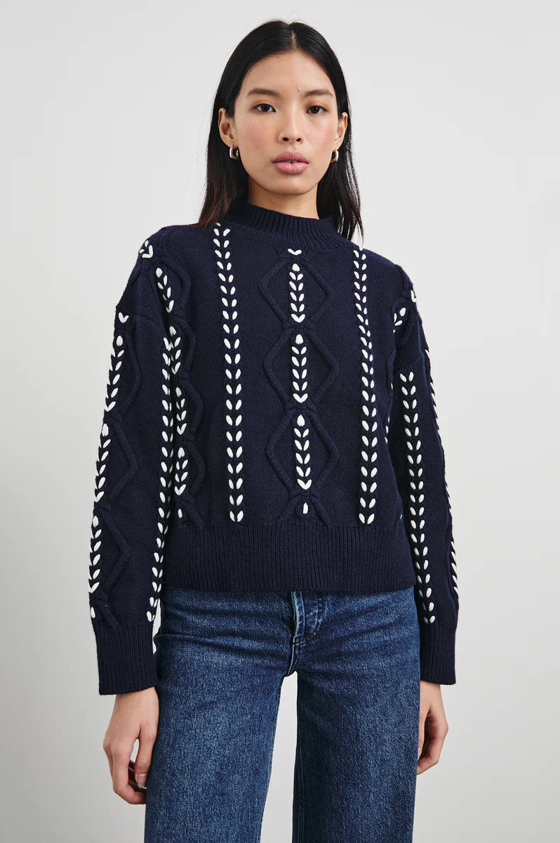 TORI SWEATER - MIDNIGHT | Rails