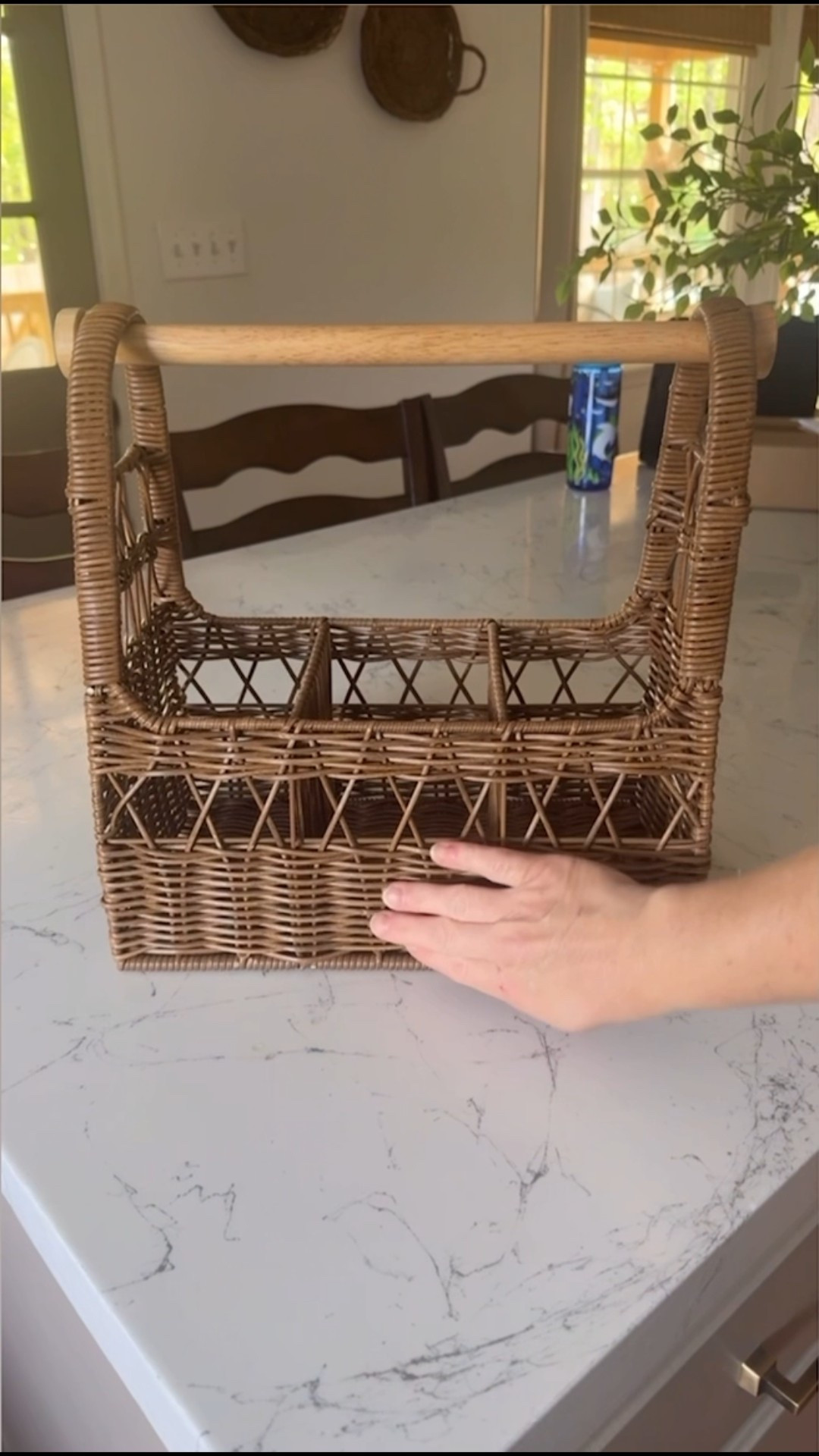 Indoor/outdoor serving pieces 

Made of Resin rattan durability 

#LTKFindsUnder50 #LTKSeasonal #LTKHome