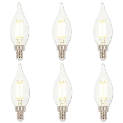 25 Watt CA10 Xenon/Krypton Dimmable Light Bulb (2700K) E12/Candelabra Base (Set of 20) 861090 | Wayfair North America