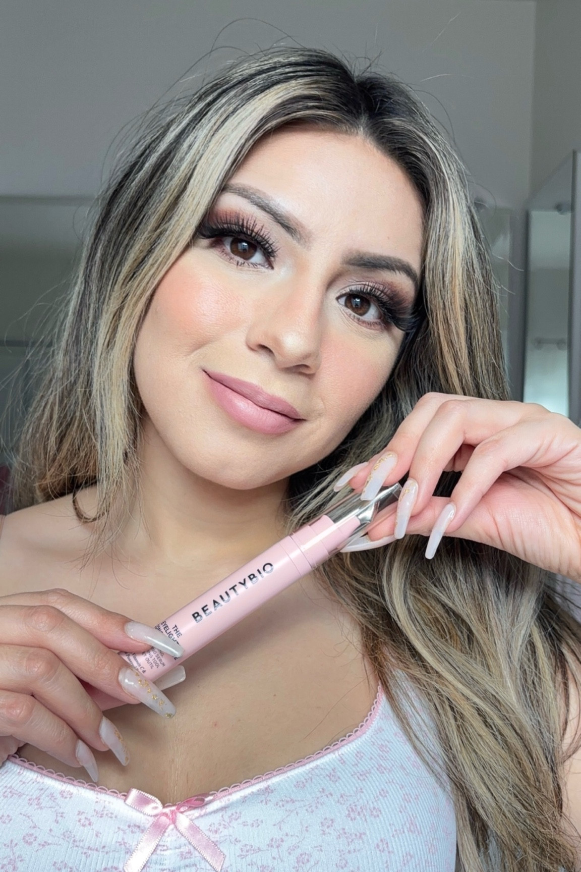 Creaseless & flawless concealer  application with BeautyBio’s Eyelighter concentrate 

#LTKGiftGuide #LTKMostLoved #LTKBeauty