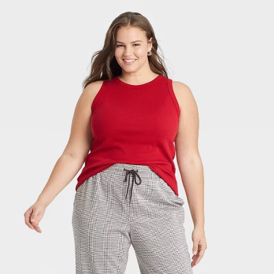 Women's Ribbed Tank Top - A New Day™ | Target