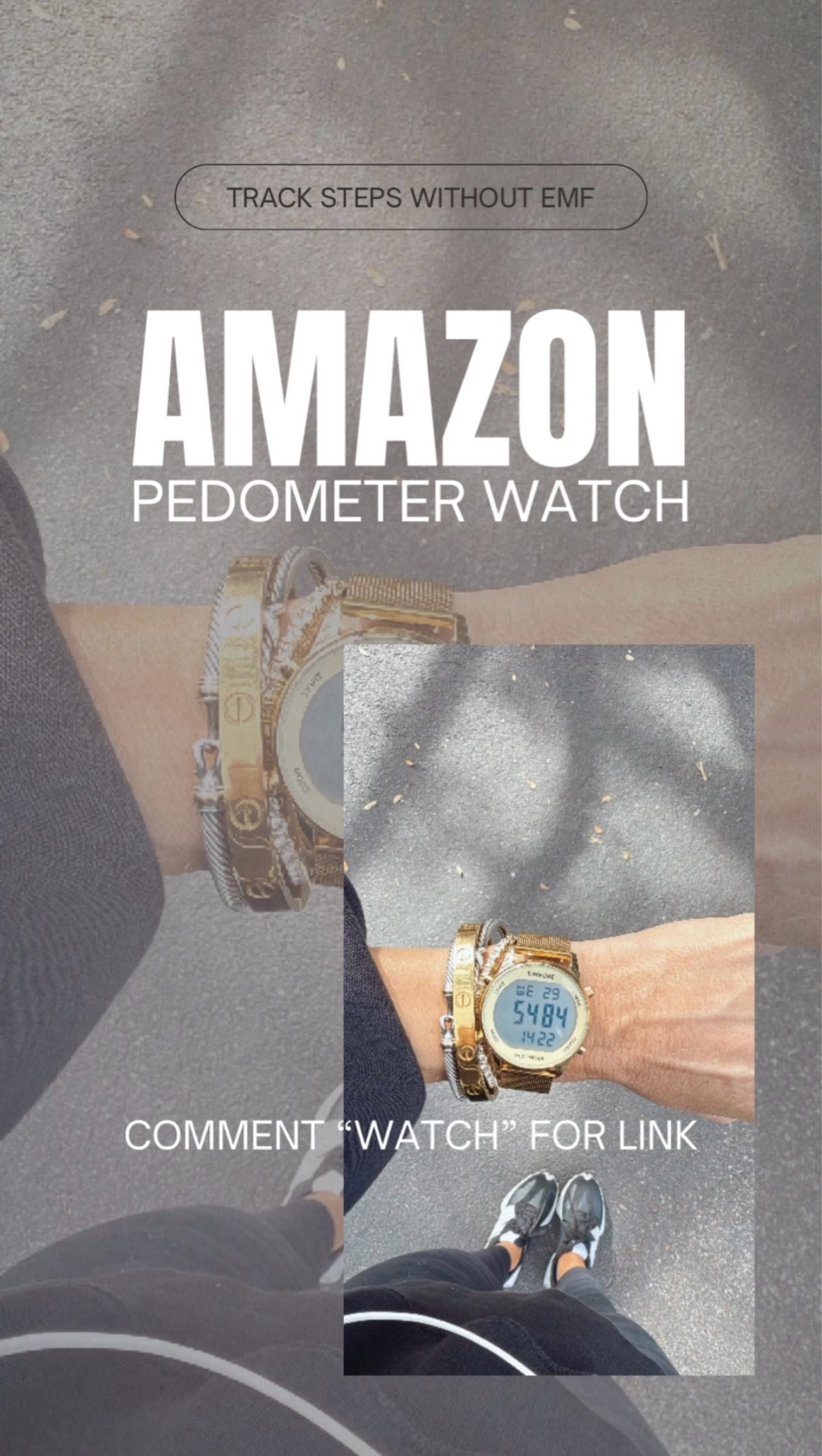 Want to track your steps without the added EMF?! This Amazon pedometer watch is one of my fav Amazon finds of all time and under $33! 

#LTKActive #LTKFitness #LTKWatchNow
