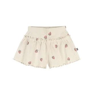 Modern Moments by Gerber Baby and Toddler Girl Loose Ruffled Skirt Organic Short, Sizes 0/3 Month... | Walmart (US)