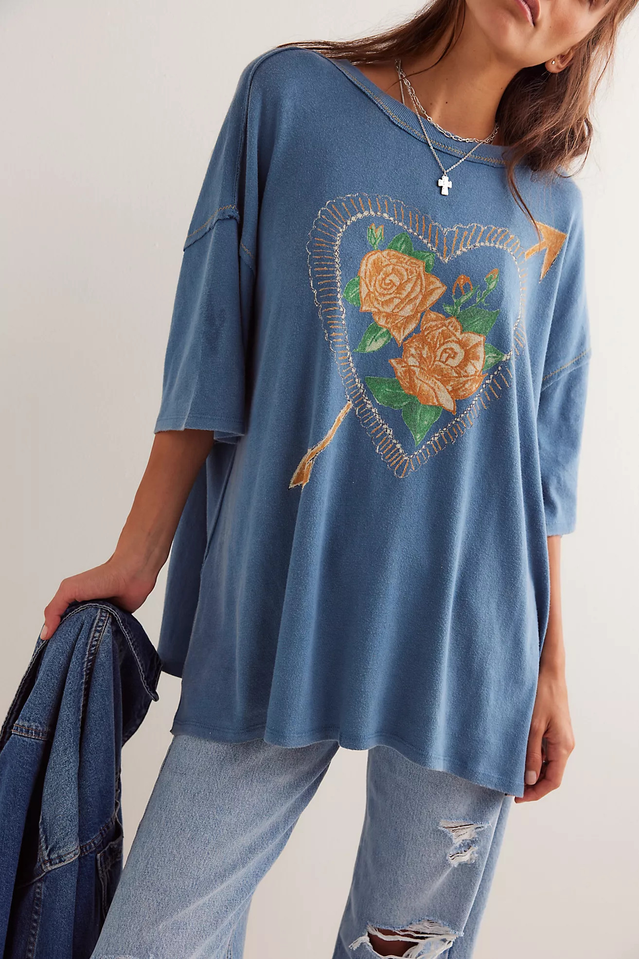 We The Free Love Rose Tee | Free People (Global - UK&FR Excluded)