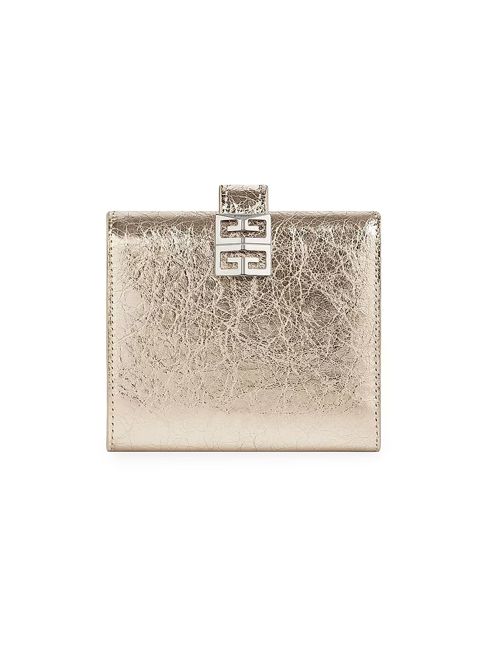 4G Wallet In Laminated Leather | Saks Fifth Avenue