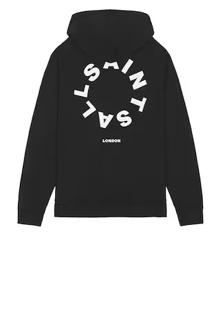 ALLSAINTS Tierra Hoodie in Jet Black from Revolve.com | Revolve Clothing (Global)