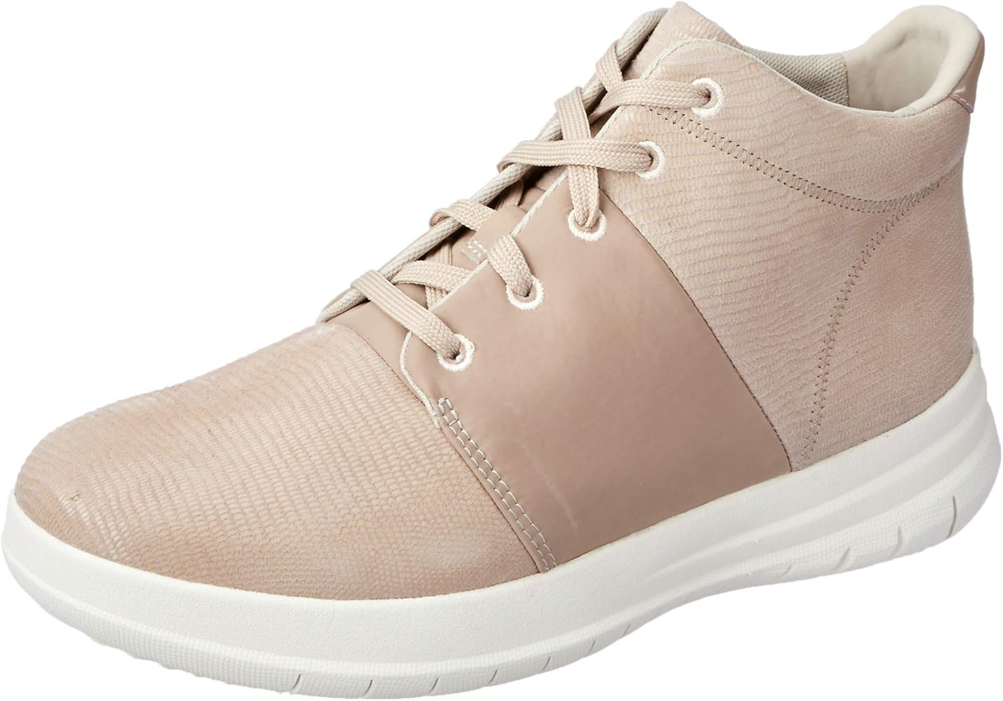 FitFlop Womens Sporty Pop X Lizard Print High Top Sneakers | Amazon (US)