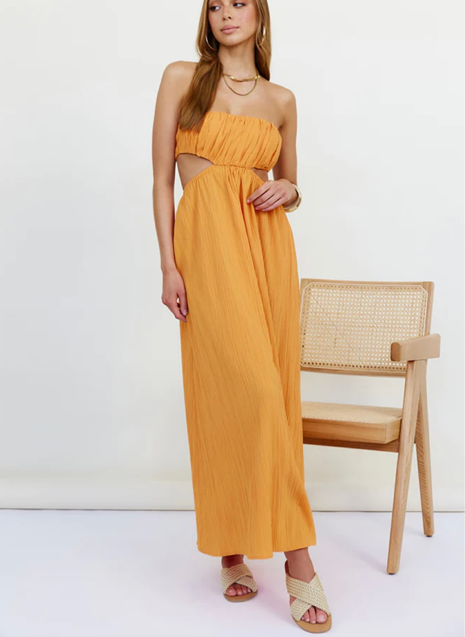 Fall dress, orange dress, summer dress, maxi dress, long dress, resort ready, resort style 

#LTKSeasonal #LTKunder100 #LTKstyletip