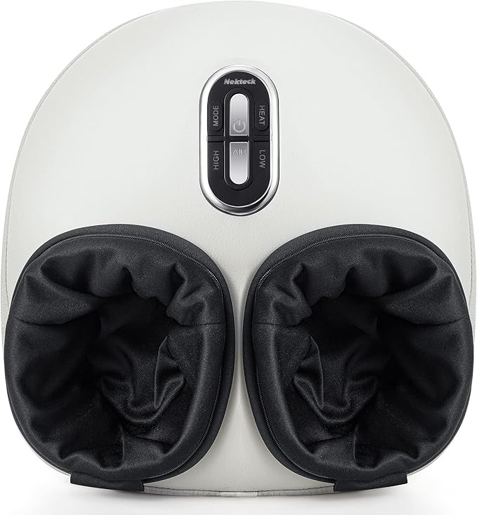 Nekteck Shiatsu Foot Massager Machine with Soothing Heat, Deep Kneading Therapy, Air Compression,... | Amazon (US)
