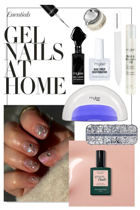 How to do gel nails at home - 3D style. All the things I’ve tried and tested over the years to do my own manicure, which always lasts for three weeks 💅🏻
Mylee gel lamp | UV nails | Green flash nail polish | Varnish | 3D Korean jelly nails | Glazed donut | Cuticle oil | Nail file | Liner gel | Silver metallic chrome nails | iridescent 

#LTKstyletip #LTKbeauty #LTKeurope
