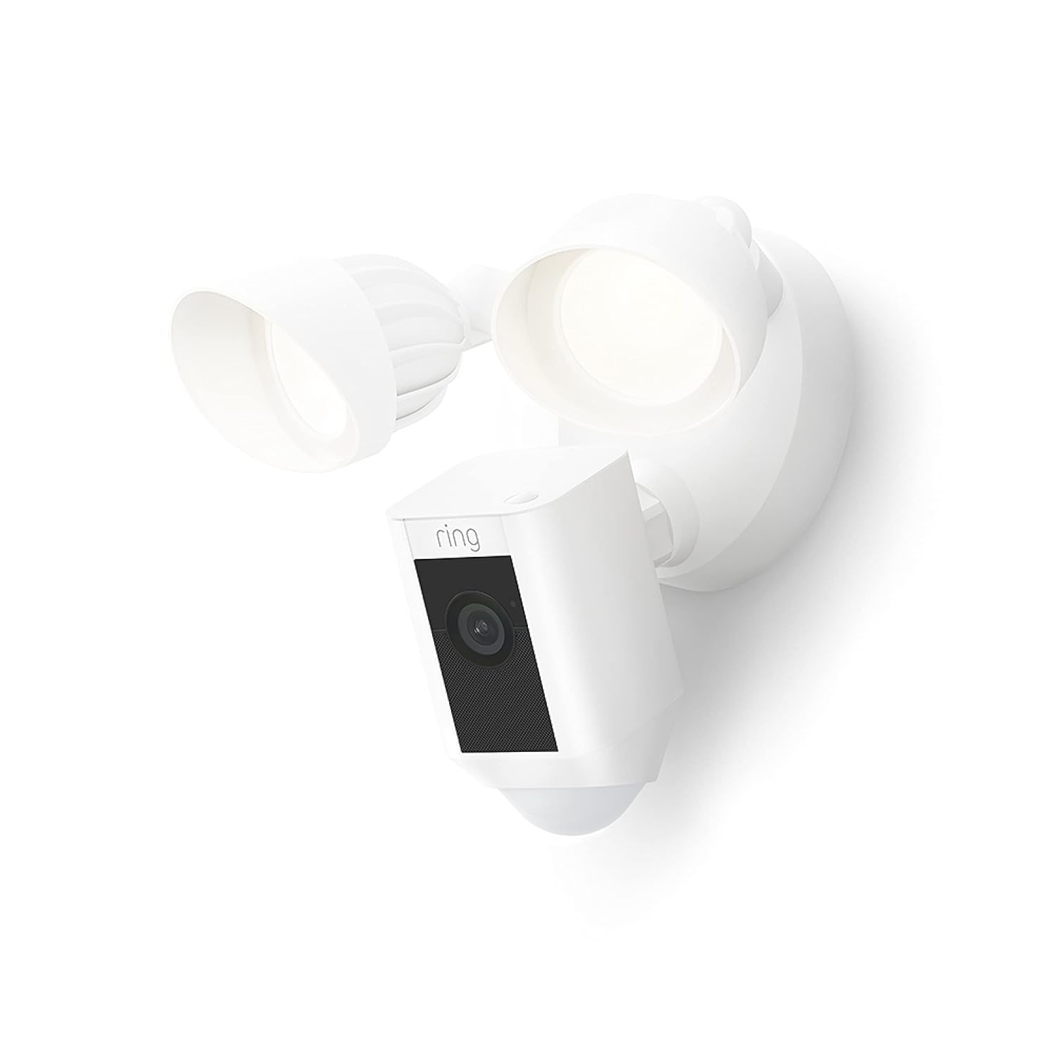 Ring Floodlight Cam Wired Plus (newest model) with motion-activated 1080p HD video, White | Amazon (US)
