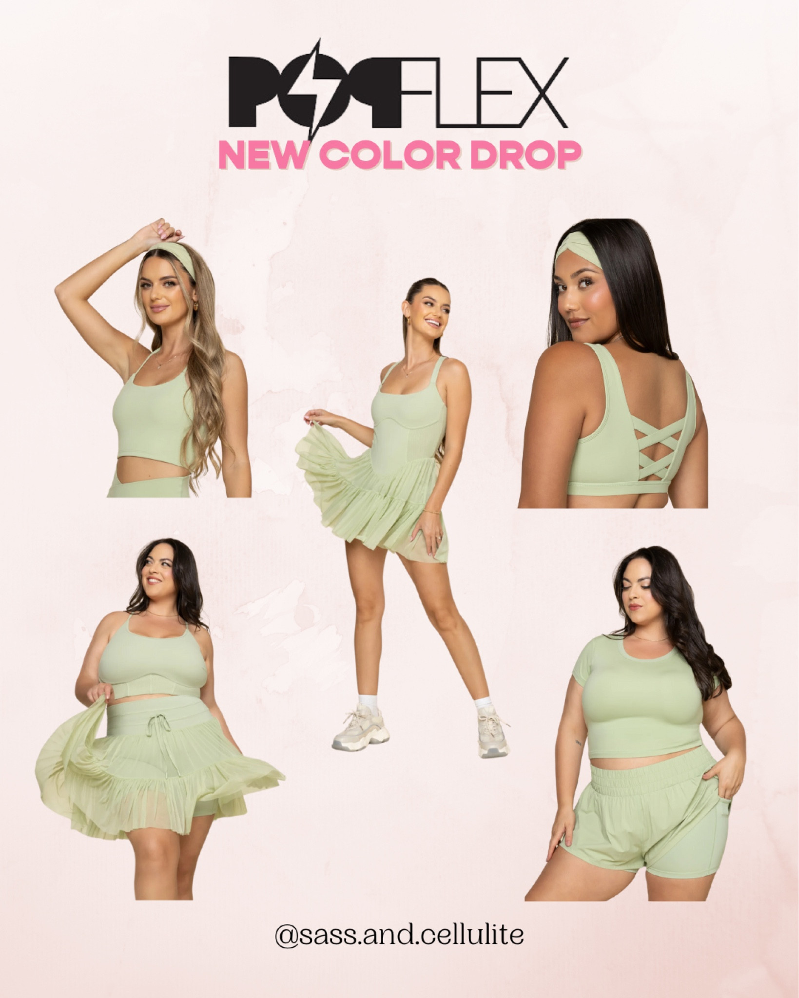 Popflex dropped their new color pistachio and it’s STUNNING! Linked some of my favorite items💚 

#LTKFitness #LTKPlusSize #LTKActive