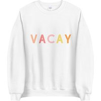 Vacay Unisex Sweatshirt, Cute Sweatshirt, Summer Shirt, Vacay Vibes | Etsy (US)