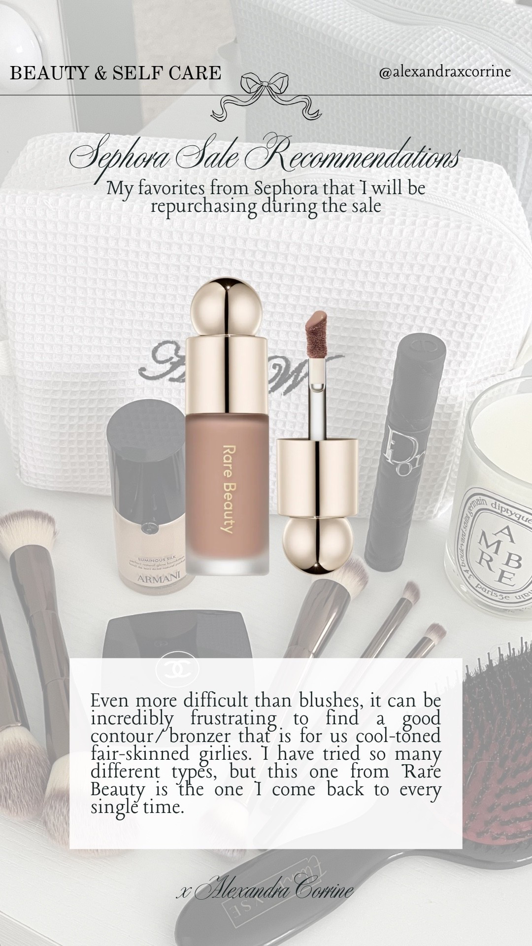 Sephora sale recommendations 🦢 my favorites from Sephora that I will be repurchasing during the sale 🤍

Beauty, makeup, skincare, self care, Sephora, luxury makeup, acne safe, fair skin, pale 

#LTKBeauty #LTKSaleAlert