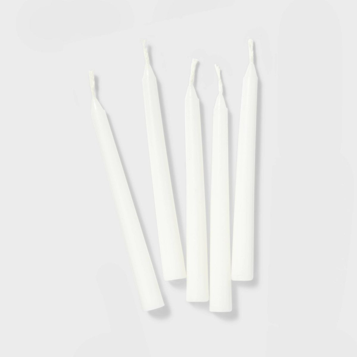 45ct 3.5"x0.37" Paraffin Wax Unscented Hanukkah Taper Candle - Spritz™ | Target