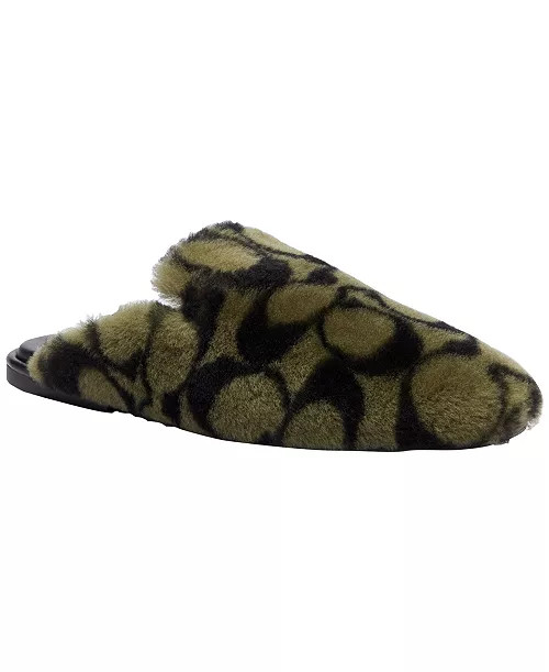 Women's Signature Shearling Slippers | Macy's