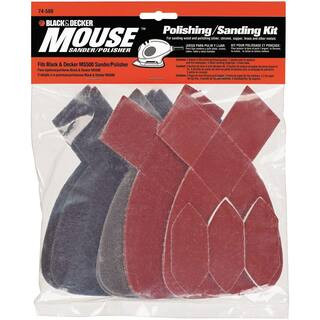 Mouse Sanding/Polishing Kitby BLACK+DECKER320(32) | The Home Depot