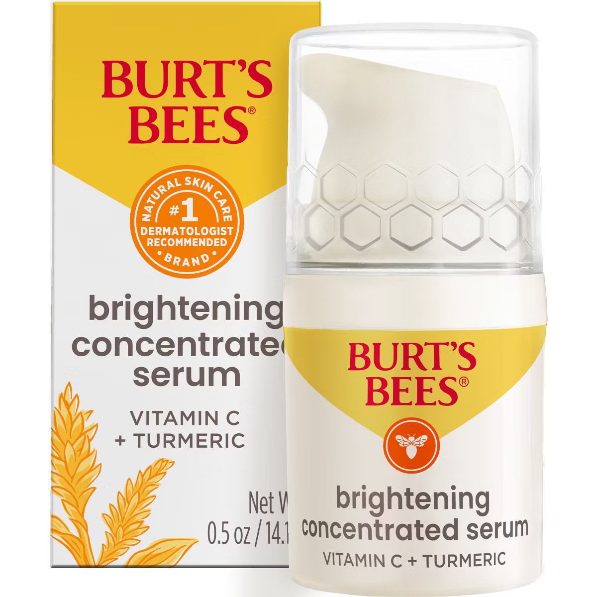 Burt's Bees Brightening Concentrates Face Serum - 0.5oz | Target