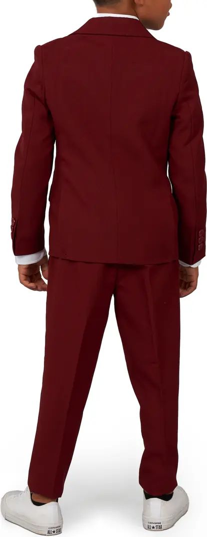 Blazing Burgundy Two-Piece Suit & Tie | Nordstrom