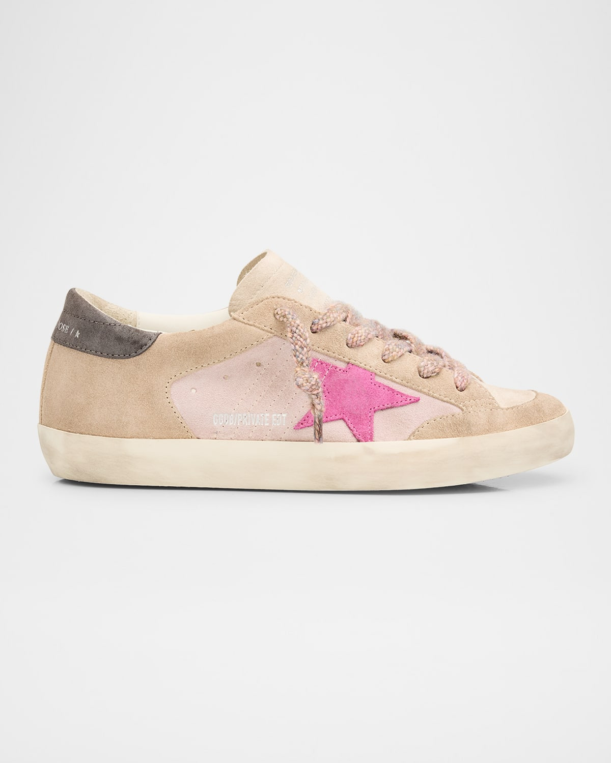 Super-Star Penstar Suede Low-Top Sneakers | Neiman Marcus