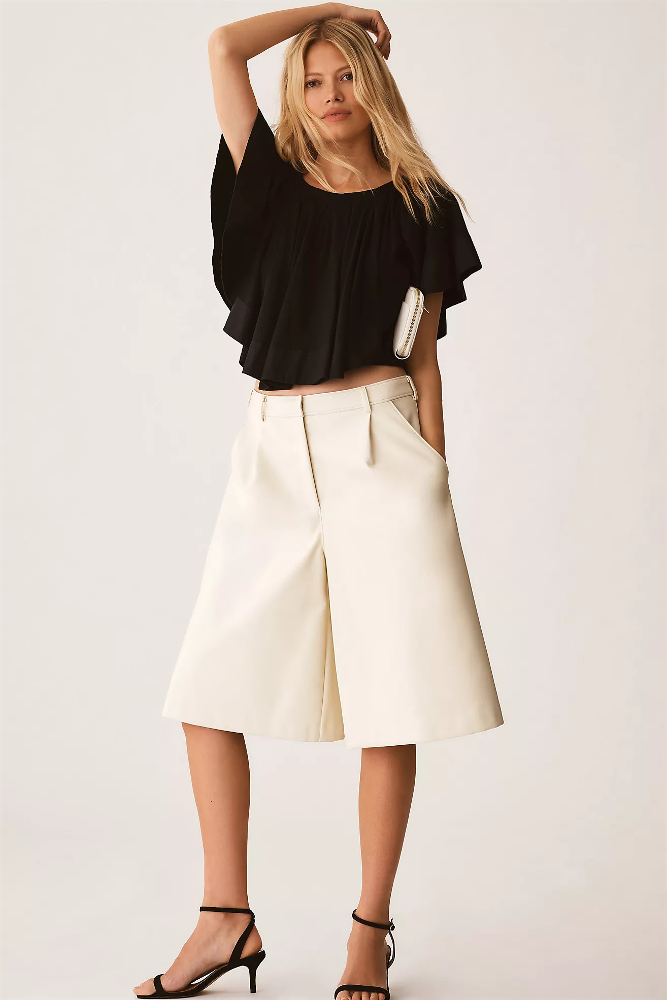 Maeve Ruffled Swing Blouse | Anthropologie (US)