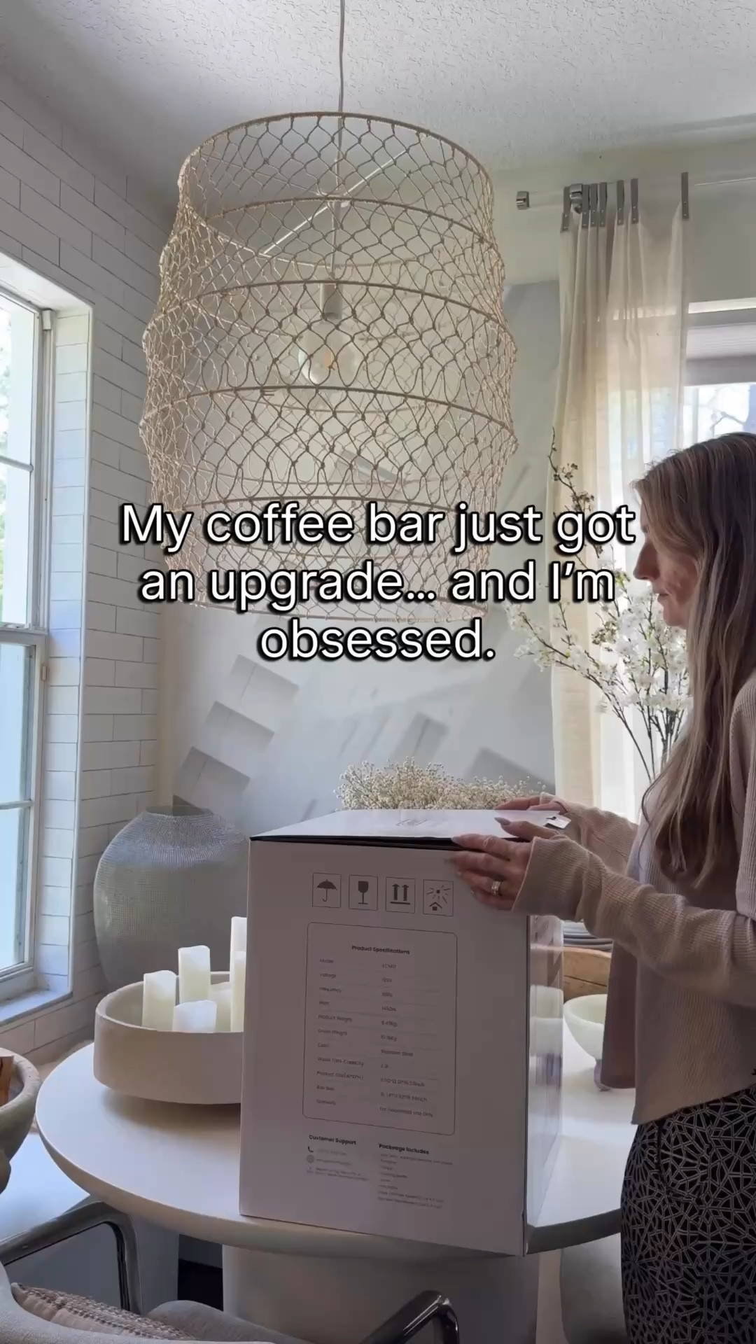 Coffee bar upgrade. Amazon home find for the barista. 


#LTKSaleAlert #LTKdayinmylife #LTKHome