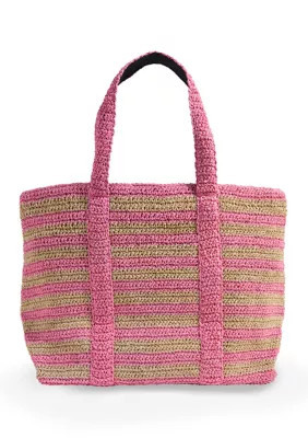 Vineyard Vines Paper Straw Tote Bag with Handle | Belk
