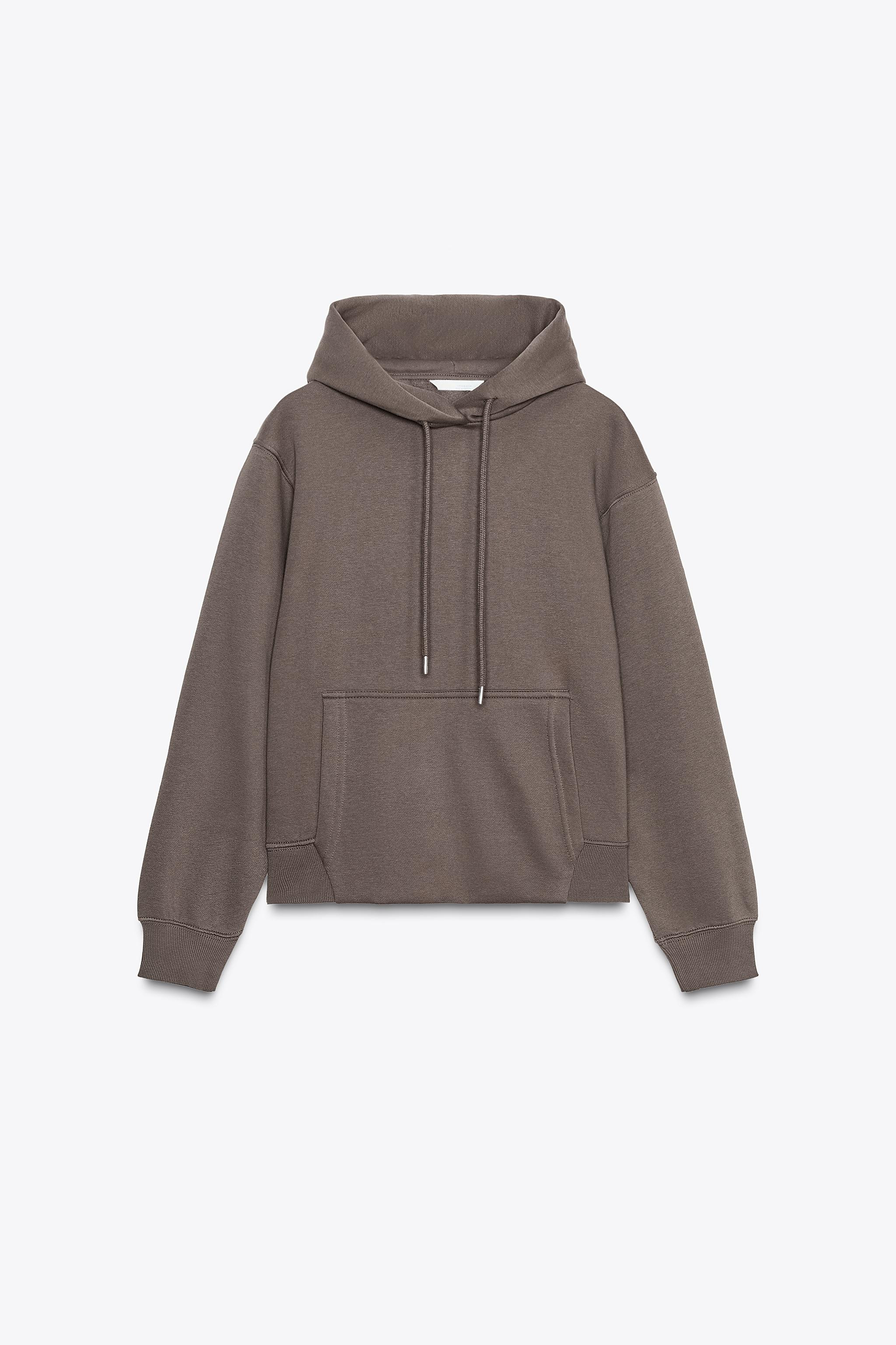 BASIC HOODIE SWEATSHIRT | Zara US