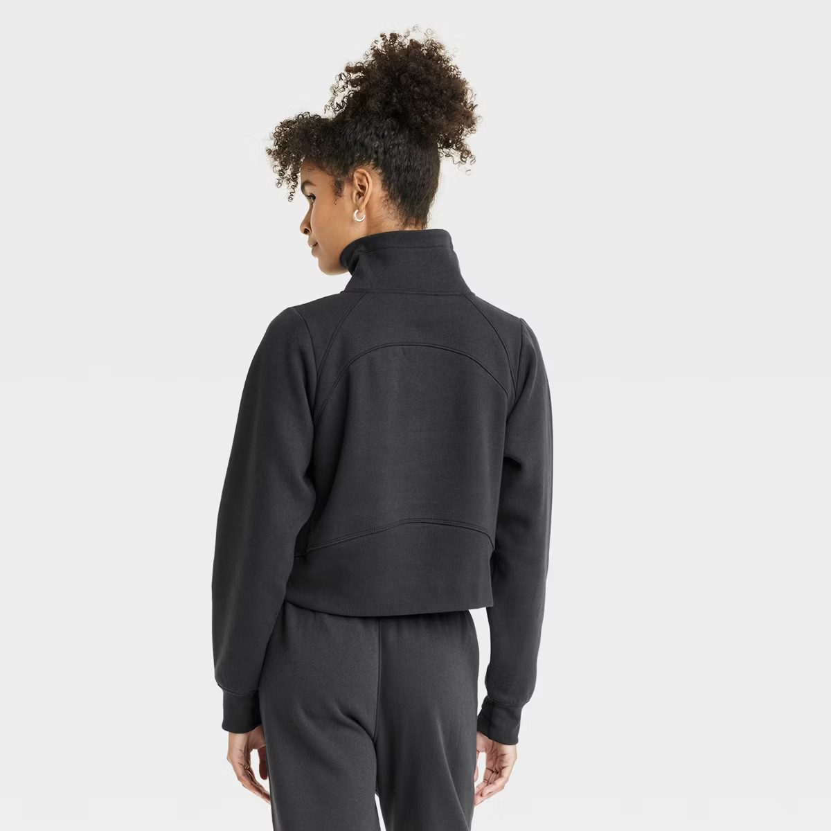 Women's Fleece Half Zip Pullover Sweatshirt - All In Motion™ | Target