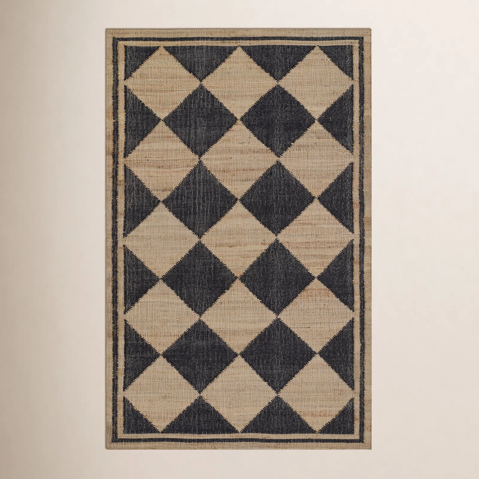 Erin Gates by Momeni Orchard Court Black Hand Woven Wool and Jute Area Rug | Birch Lane