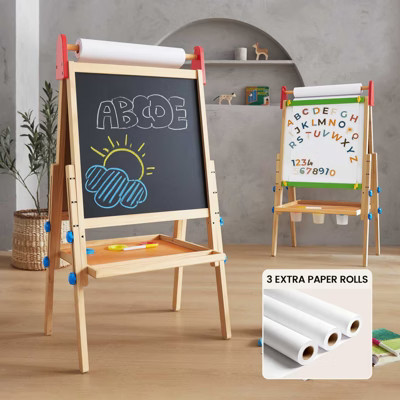 Tiny Land® 3-in-1 Art Easel & Paper Roll Set | Target