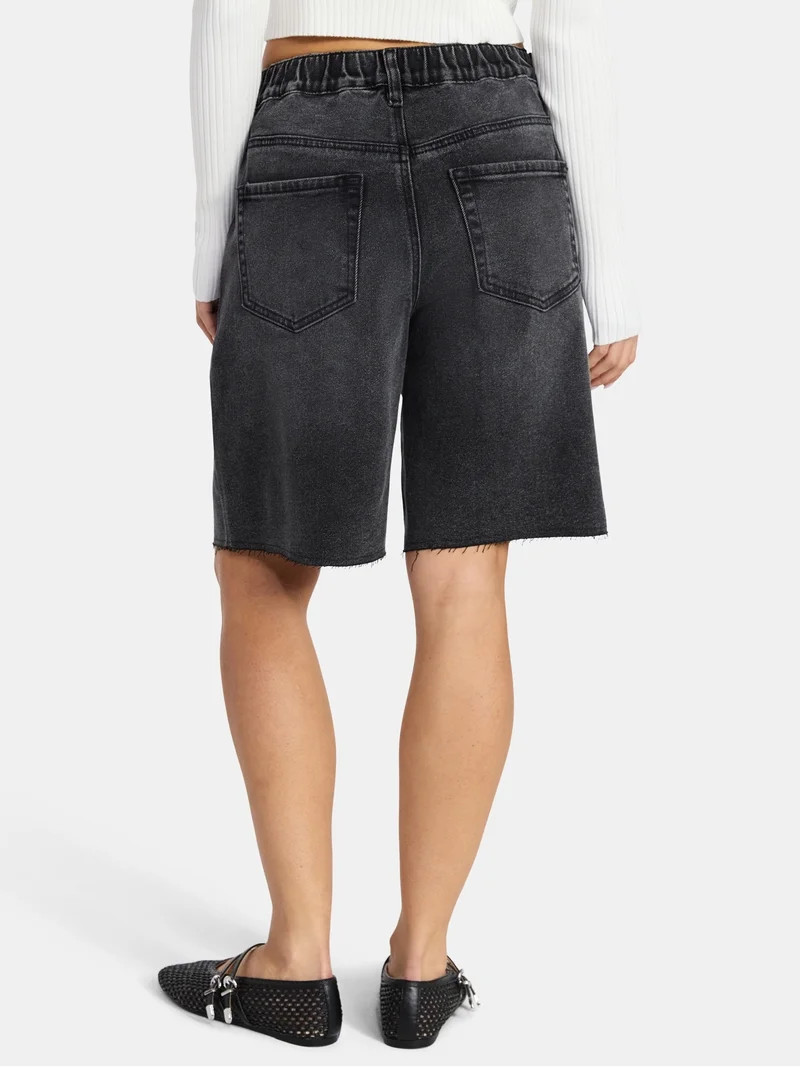 Madden NYC Women's Mid Rise Jorts, Sizes XXS-XXL | Walmart (US)