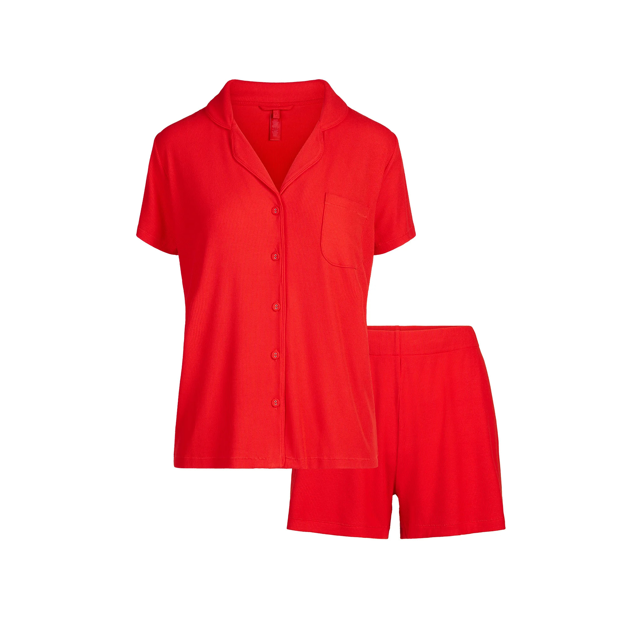 SOFT LOUNGE SHORT SLEEP SET | CHERRY | SKIMS | SKIMS (US)