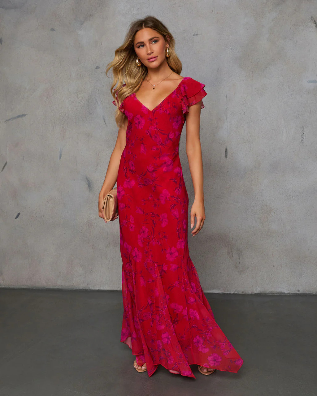 One And Only Floral Maxi Dress | VICI