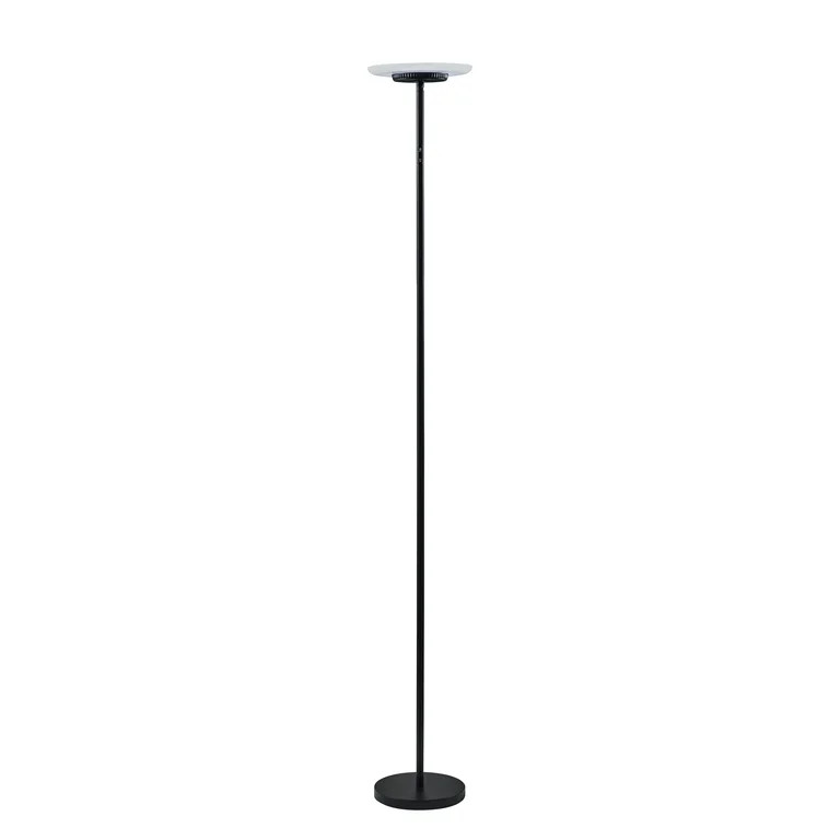 Simplee Adesso Brand RGB Black Floor Lamp, 6 Different Automatic Color Change, Modern Design, New... | Walmart (US)