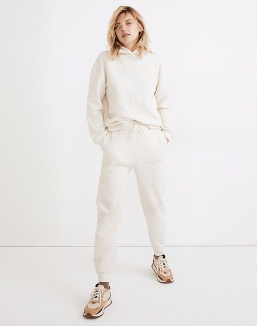 (Re)sourced Quilted Jogger Sweatpants | Madewell