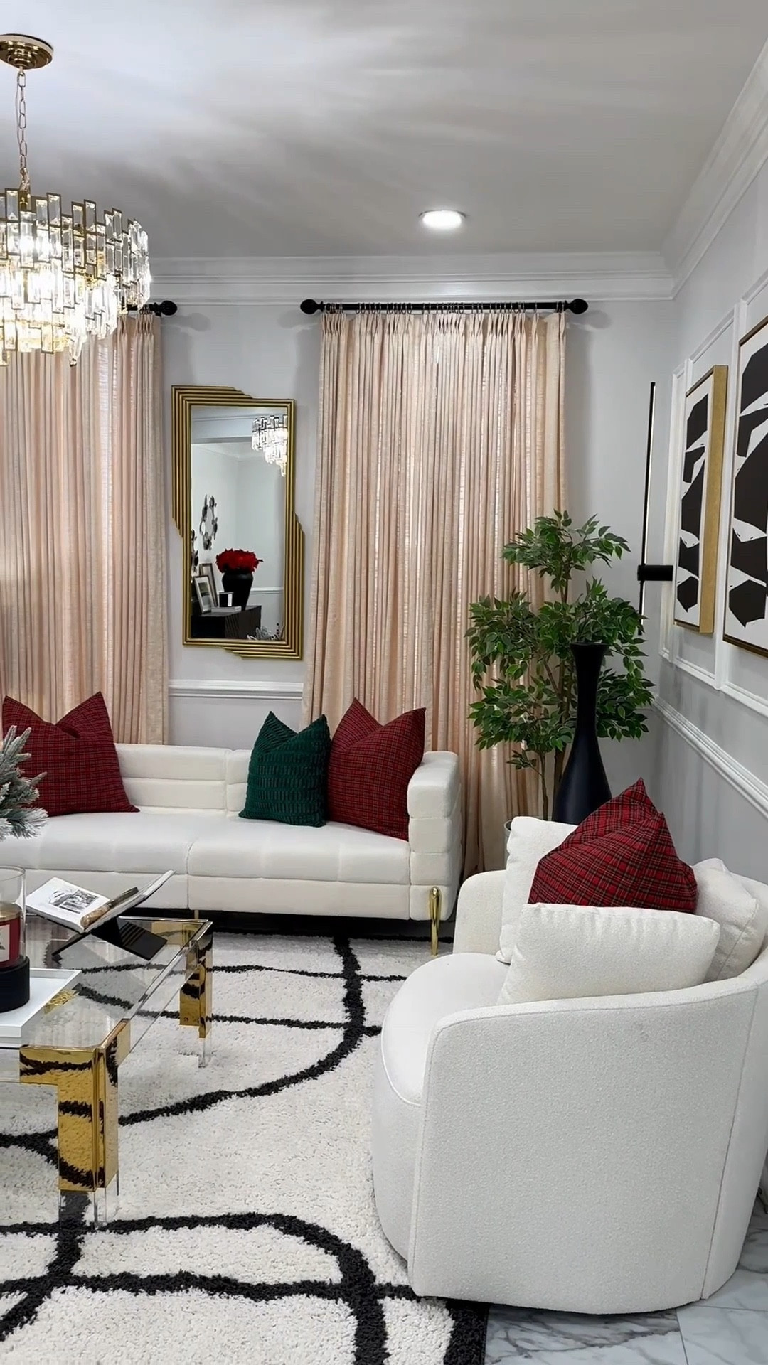 A little sprinkle of holiday goodness 🎄🎅⛄️
 Tap below to shop! Follow me @omabelle for more Fashion, Home & everything inbetween. Glad to have you here!!! 💕😊🙏

Home | Home decor |Entryway decor | Entryway table | console table | Buffet table | Accent table
Pottery barn | Amazon home
Restoration hardware look for less |Luxe for less | Entryway ideas | Foyer table | Foyer decor | Sofa table | Black sofa table | Black console | Black accent table
| Black wooden table |Living room decor | Rugs | Area rug | Neutral rug | Living room family room rug | Sofa sectional | Washable cleanable sofa | Family friendly sofa furniture | Stain resistant fabric sofa | Cloud sofa | Family kid toddler | pet friendly sofa | Coffee table | Livingroom | Home decor | bedding | bedroom | fall decor |  fall porch | dresser | rug | kitchen | dispenser | cutlery set | knives #LTKItBag 

#LTKHome #LTKCyberWeek #LTKHoliday