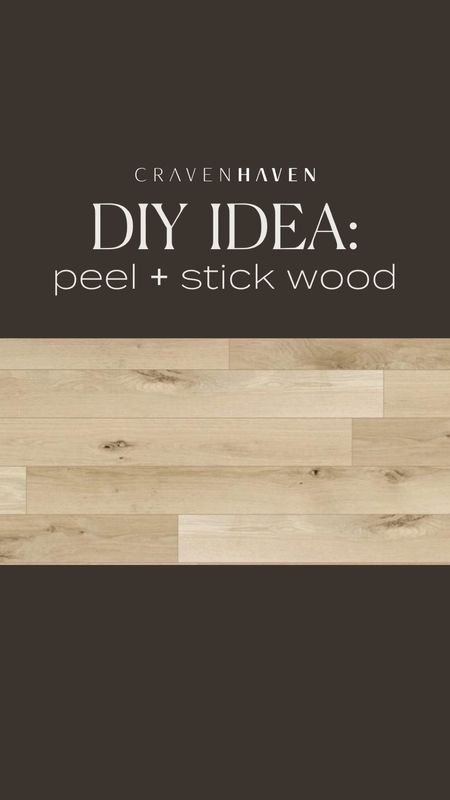Thin peel and stick wood is REAL WOOD. I originally bought for my son’s ceiling but ending up applying to my chick coop door

#LTKhome
