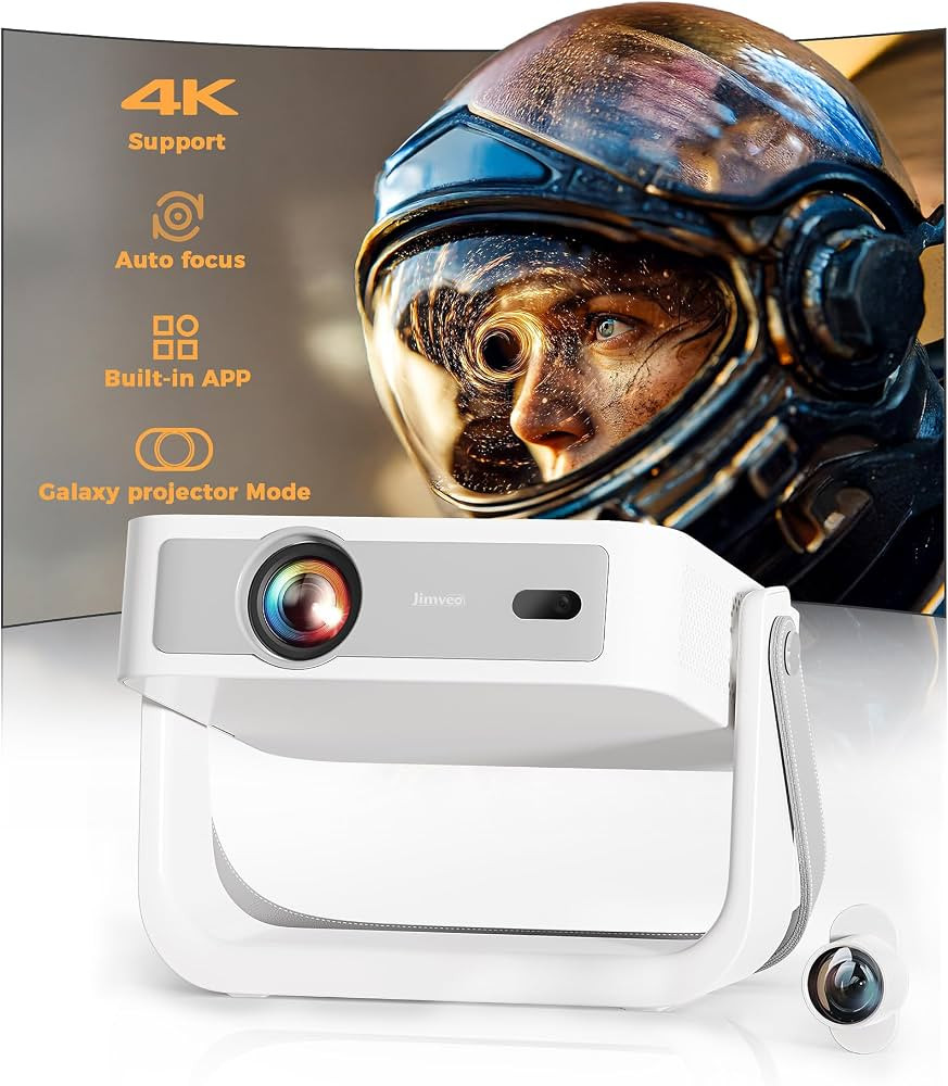 Outdoor-Projector-Movie with WiFi and Bluetooth:[Built-in APPs/180\u00b0 Stand/Creative Filter] S... | Amazon (US)