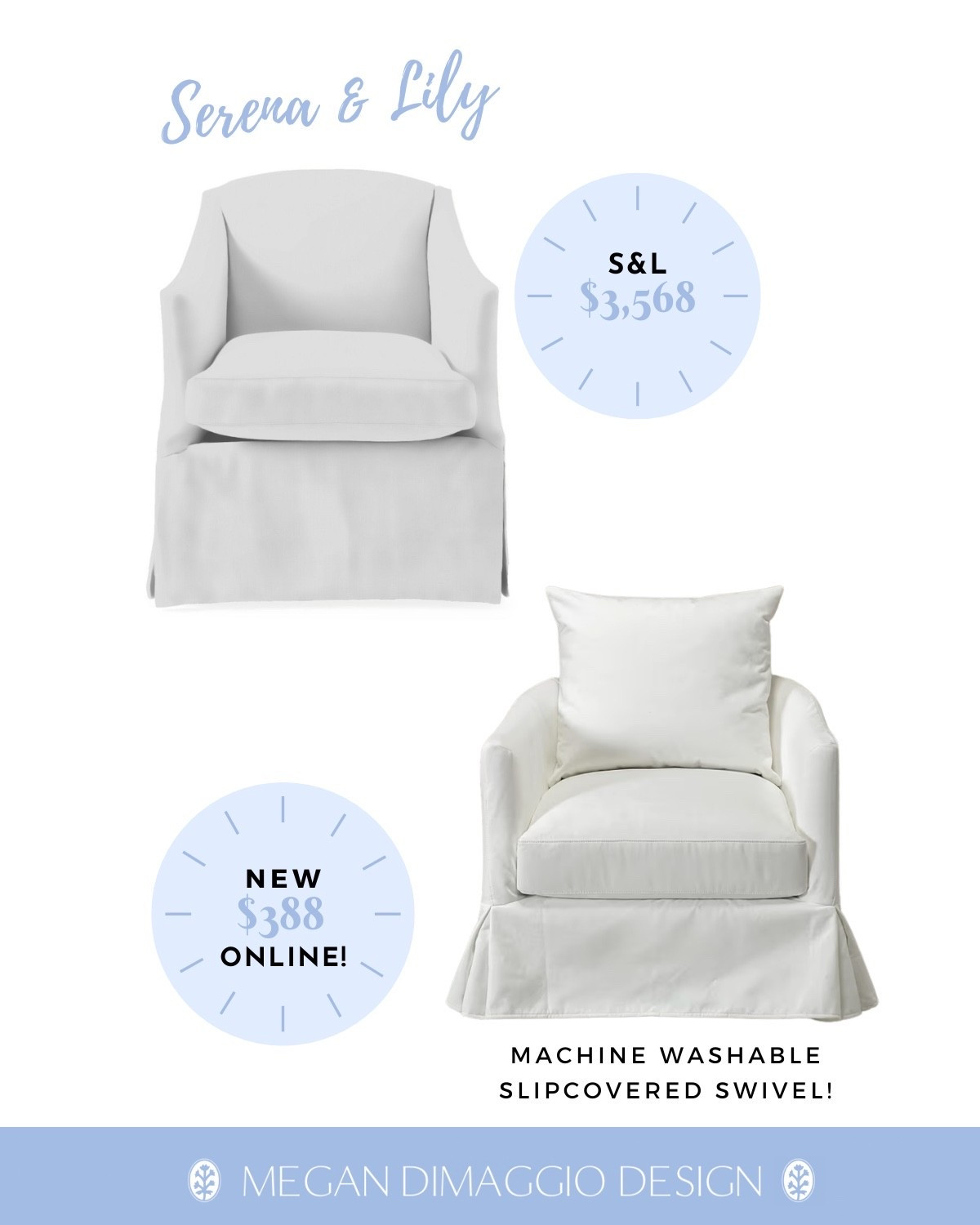 New S&L Hinsdale swivel chair look for WAY less!! 😍 Plus it’s has a removable & machine washable slipcover!! Sold individually or as a set of 2!! 🙌🏻

#LTKHome #LTKSaleAlert