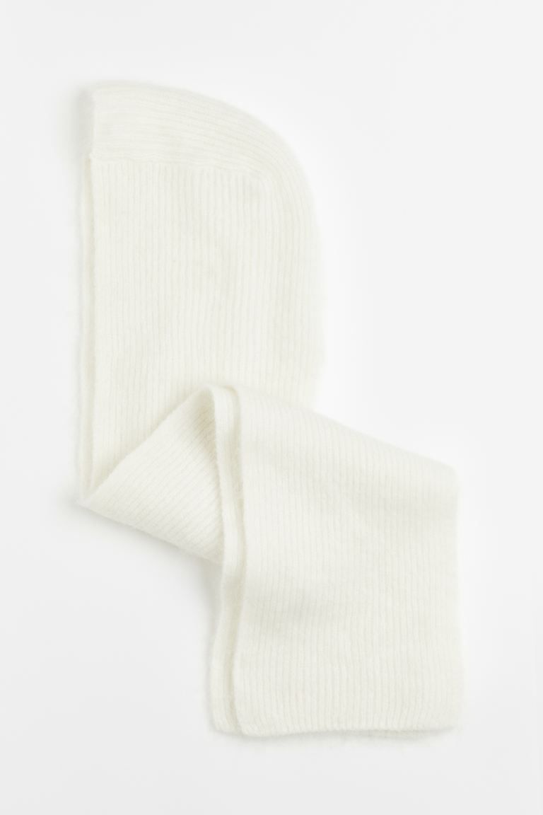 Mohair-blend hood scarf | H&M (UK, MY, IN, SG, PH, TW, HK)