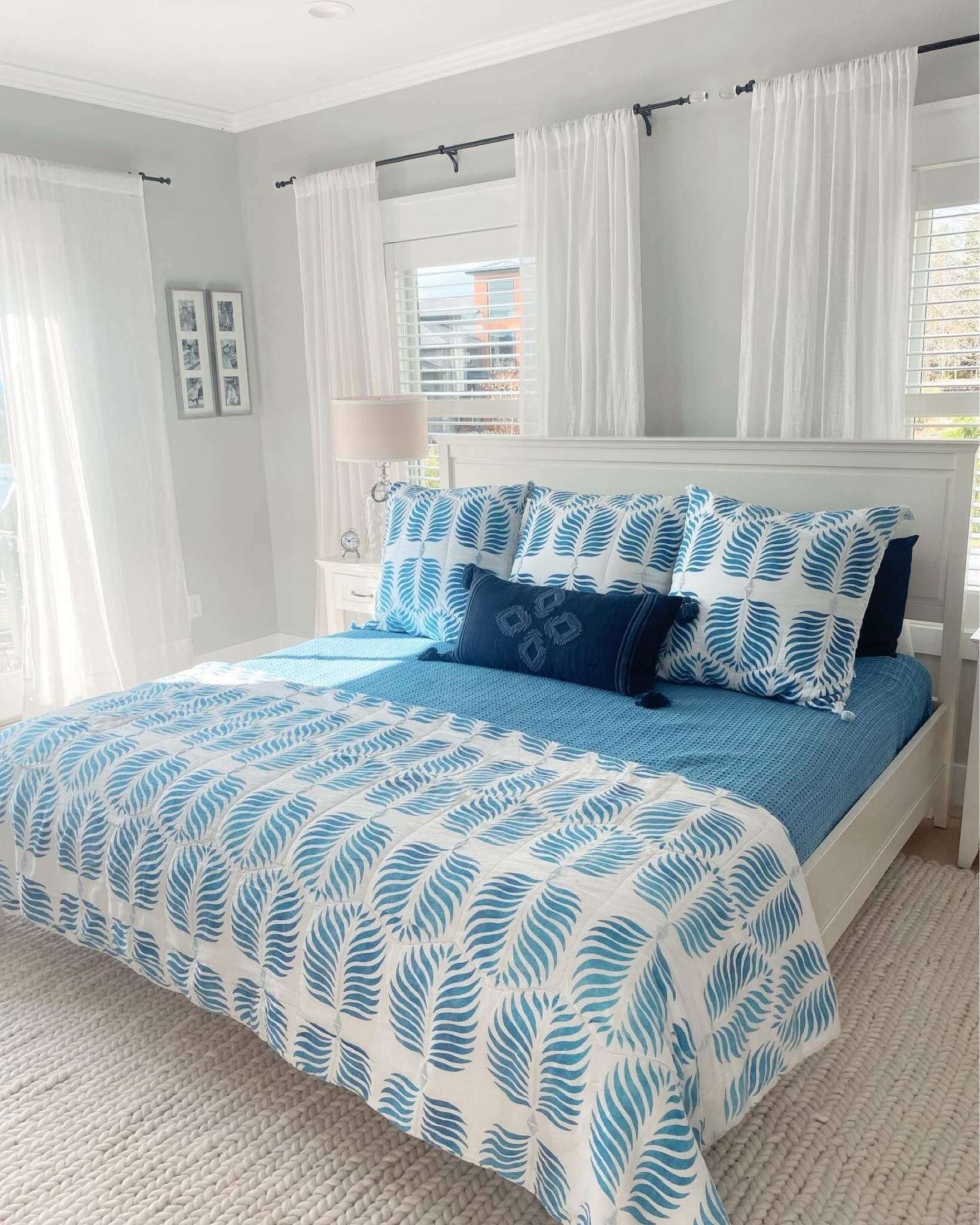 I’m loving a light and airy bedroom and no one does it better than Serena and Lily! 

I’ve always been more of a duvet person, but loving the simplicity of the quilt!

I also added pottery barn sheer curtains and some shutters to complete the look!

#LTKMostLoved #LTKhome