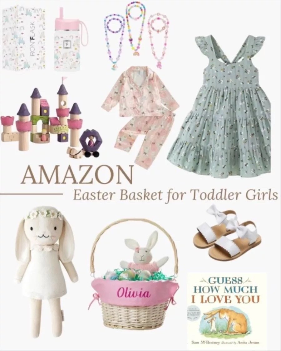 Toddler girl Easter basket all from Amazon 

#LTKFindsUnder50 #LTKSeasonal #LTKKids