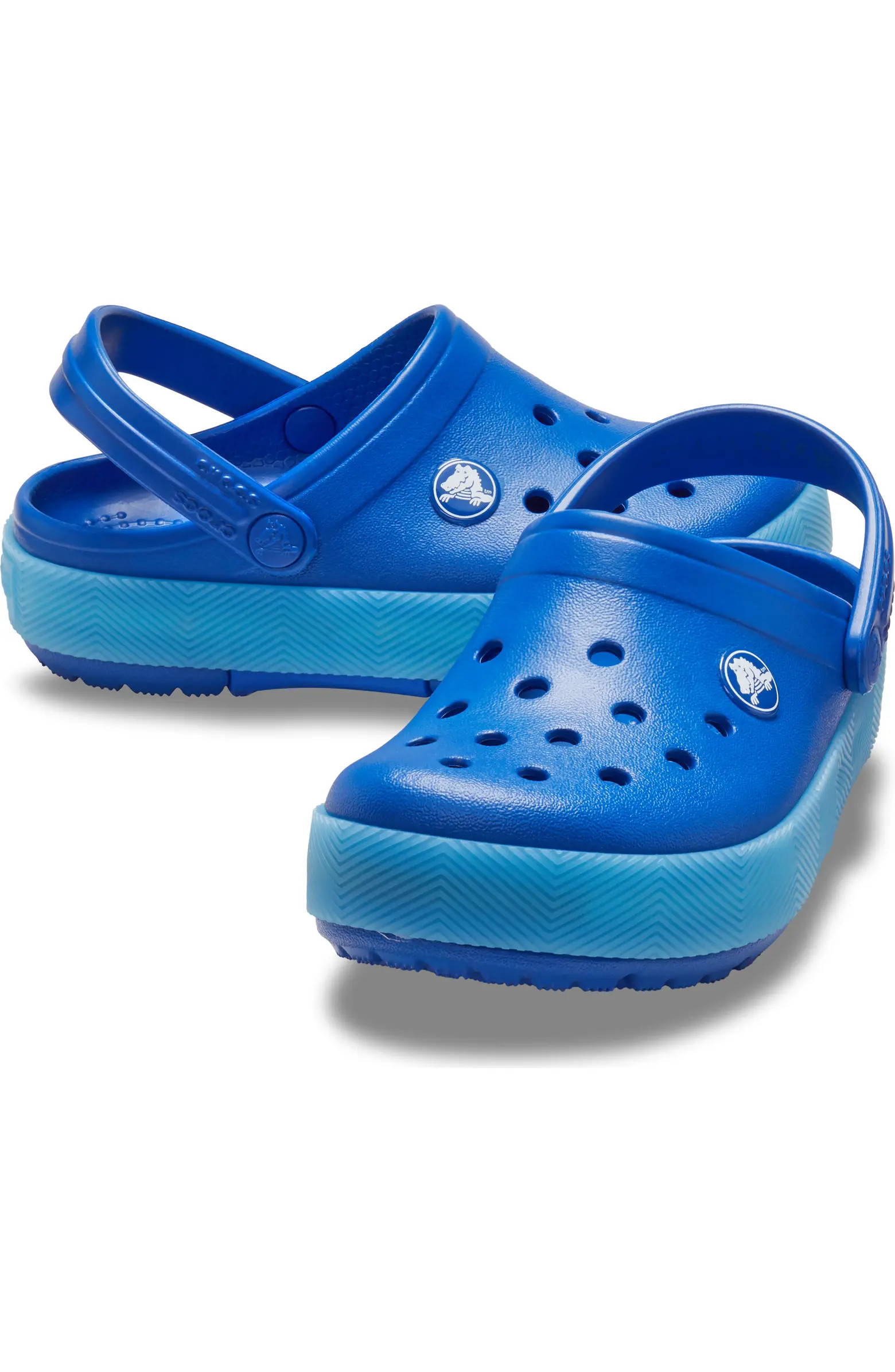 Kids' Crocband Chevron Light-Up Clog | Nordstrom