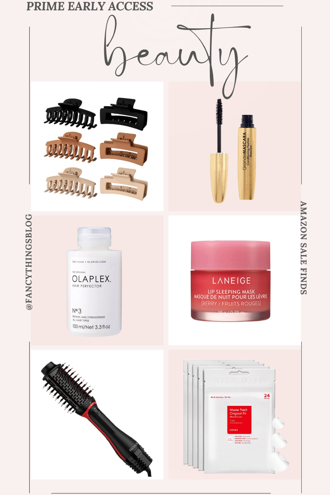 Prime early access sale beauty finds!

Laneige, olaplex, revlon, hair accessories,  grande lash mascara 

#LTKsalealert #LTKunder50 #LTKbeauty