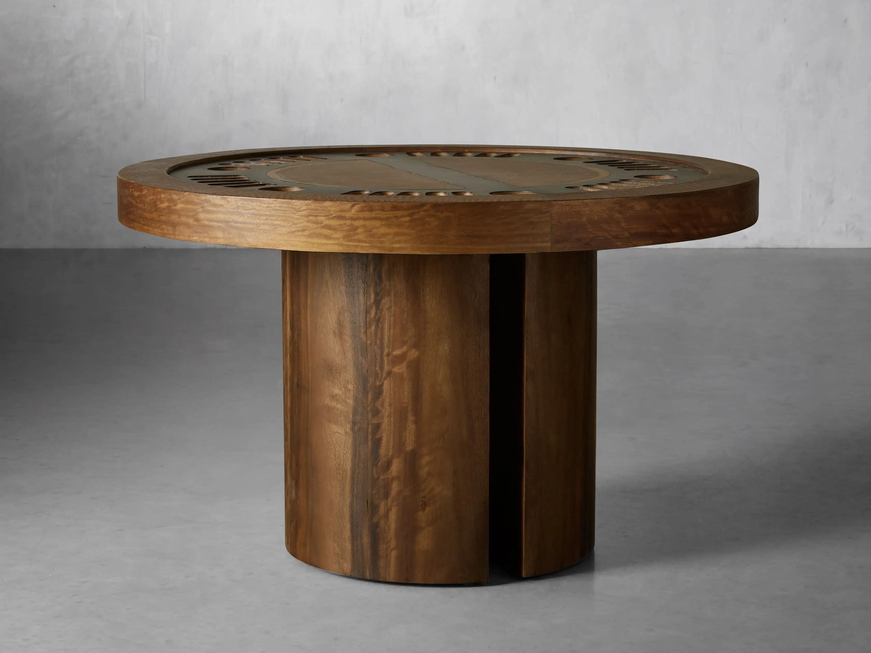Reclaimed Wood Poker Table | Arhaus