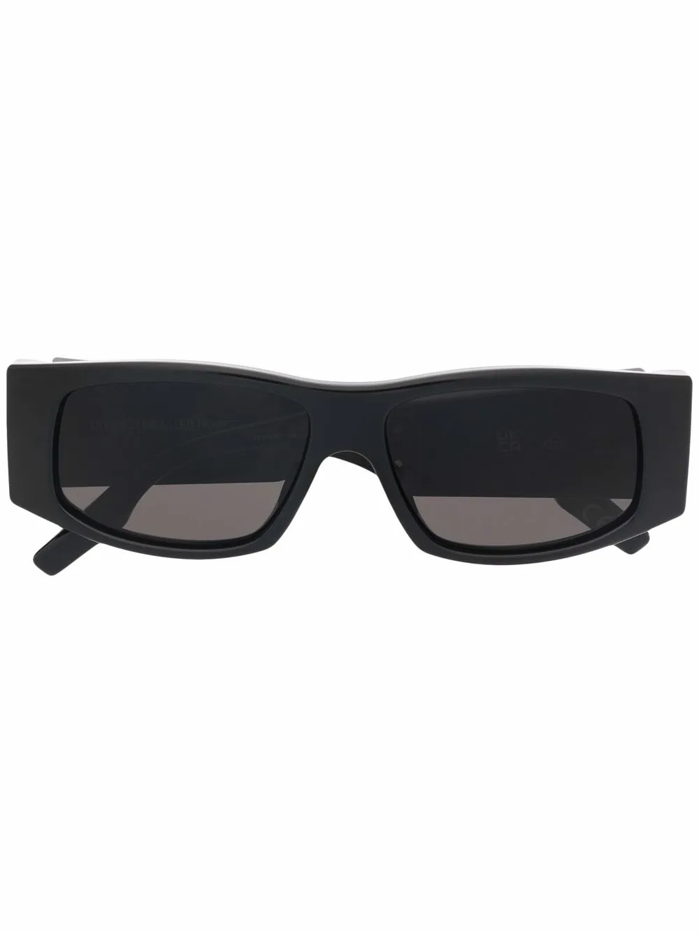 LED logo rectangle-frame sunglasses | Farfetch Global