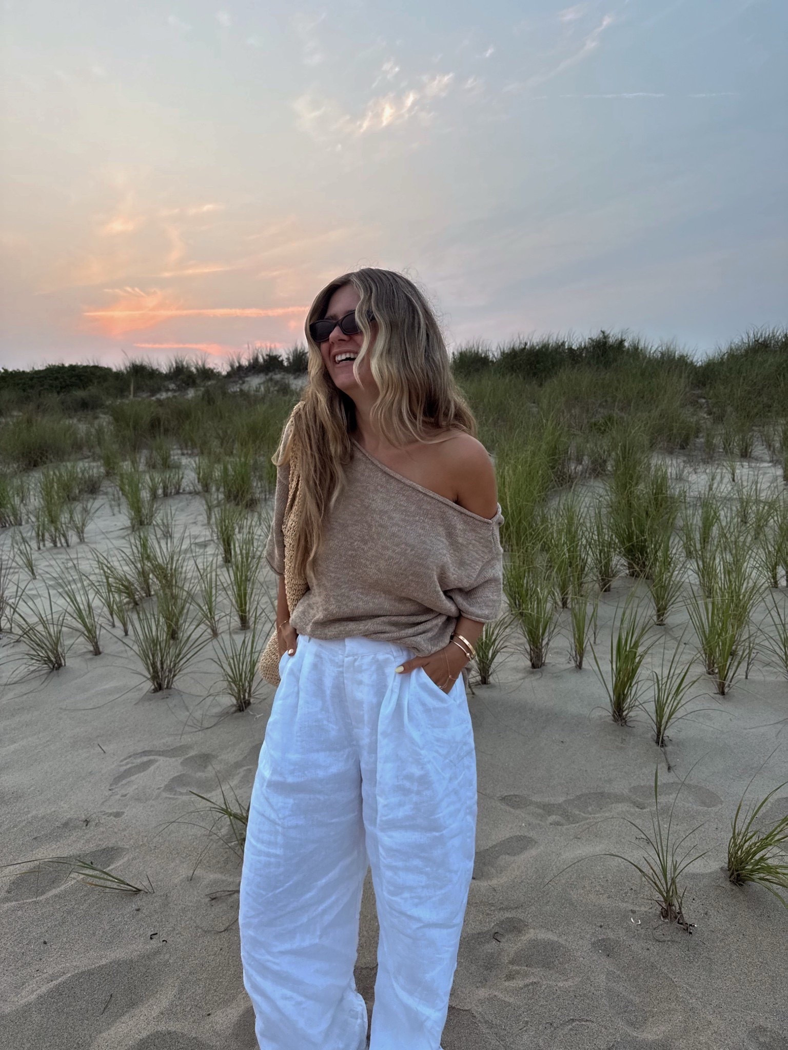 beach outfit! I got this top in 2 colors