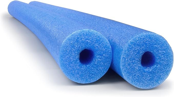 2 Pack Oodles Jumbo 55 Inch x 3.5 Inch Jumbo Swimming Pool Noodle Foam Multi-Purpose Black | Amazon (US)