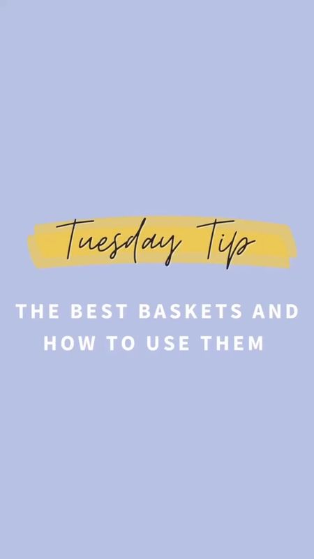 These are by far my favorite baskets and I use them to store all kinds of things in every room of my home. I’ve tagged some others that I love too!

#LTKstyletip #LTKhome